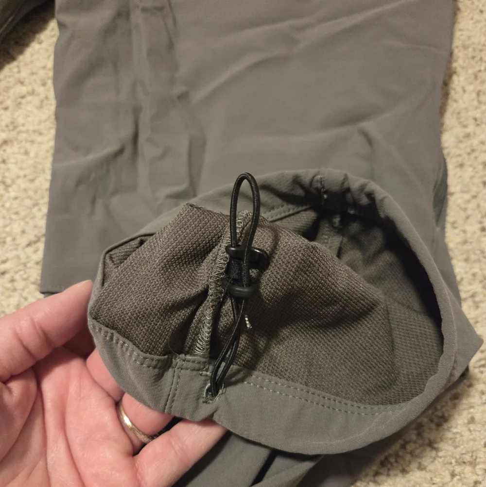 Eddie Bauer First Ascent‎ Tech Cargo Convertible Hiking Pants Gray Men's 38x30